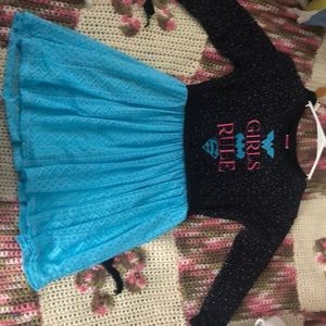 Long sleeve girl dress